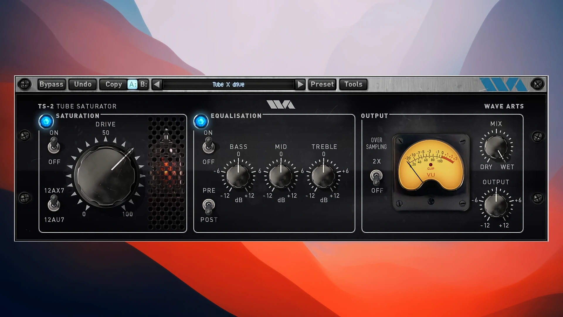 Wave Arts Tube Saturator 2 screenshot 1